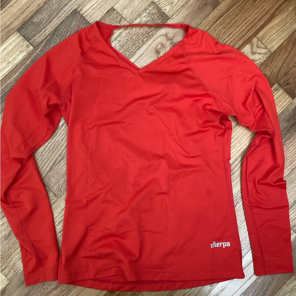 Sherpa Adventure Gear Red Long Sleeve Top